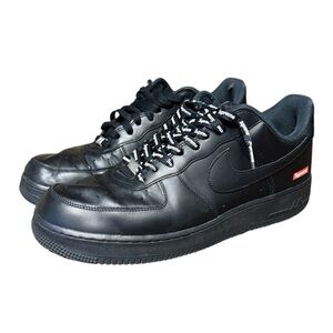 Nike Air Force 1 Low x Supreme Box Logo Black Men’s Size 11